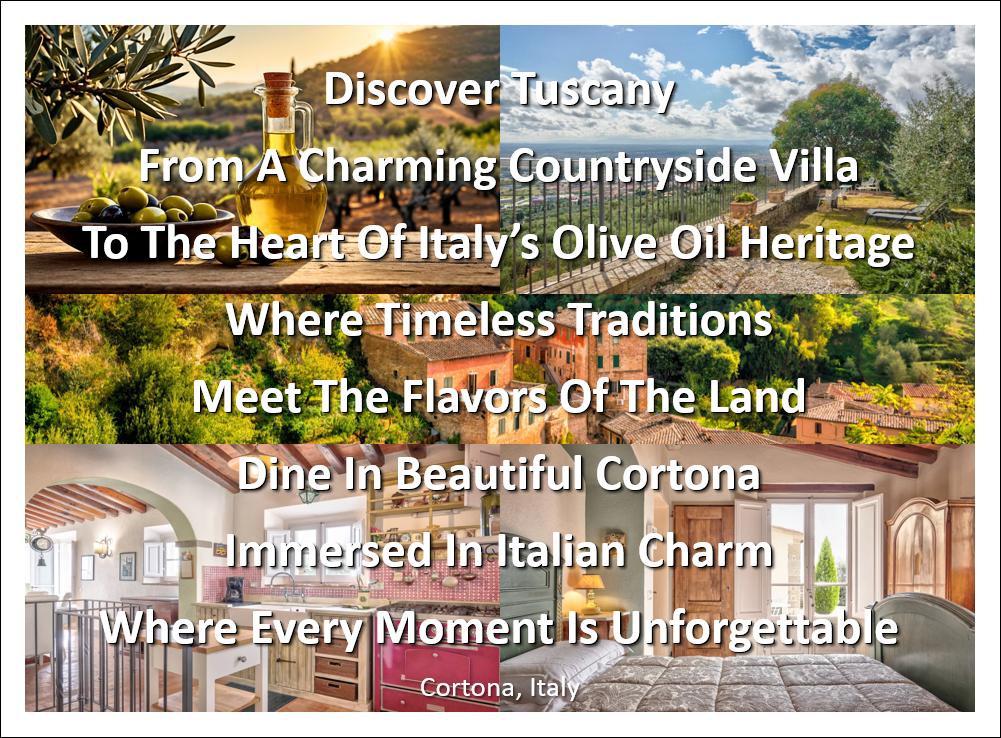 Tuscan Treasure Vacation
