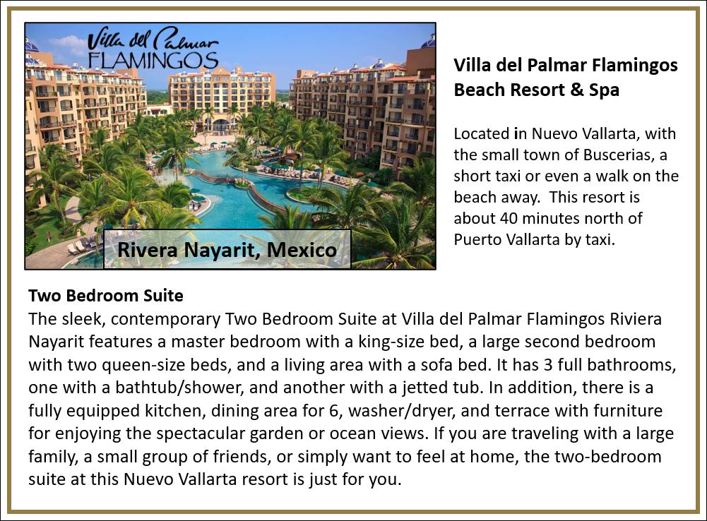 Luxury Mexico Villa Del Palmar Vacation for 7-Nights