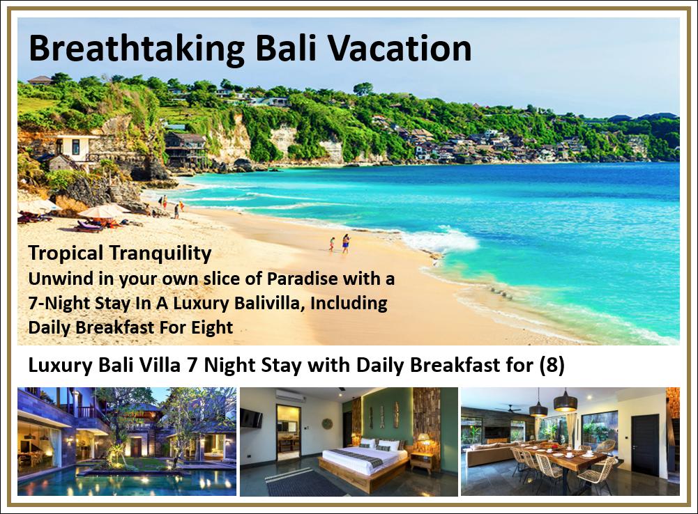 Breathtaking Bali Vacation