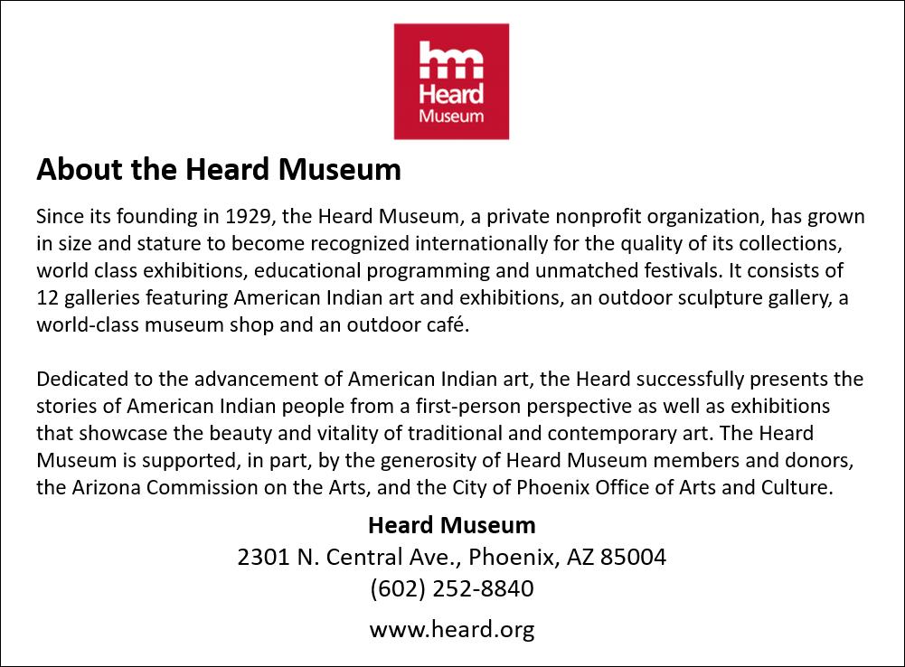 Heard Museum Guided Tour for 4 people