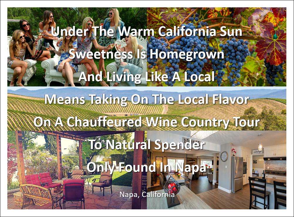 Napa Valley Native Vacation