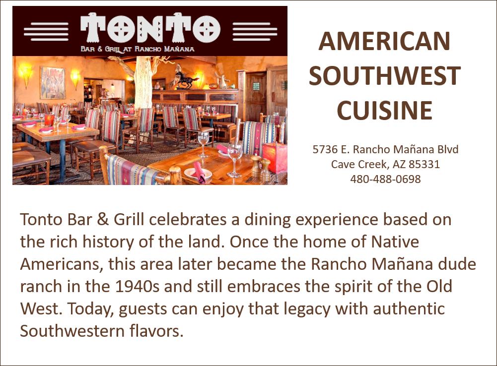 Dinner Out at Jalapeno Inferno, Pinnacle Grille, Tonto Bar & Grill