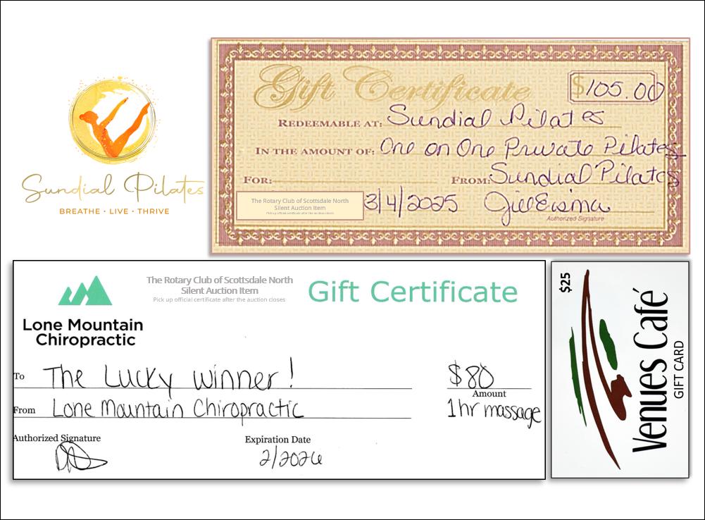 Sundial Pilates, Lone Mountain Chiropractor,  Venues...