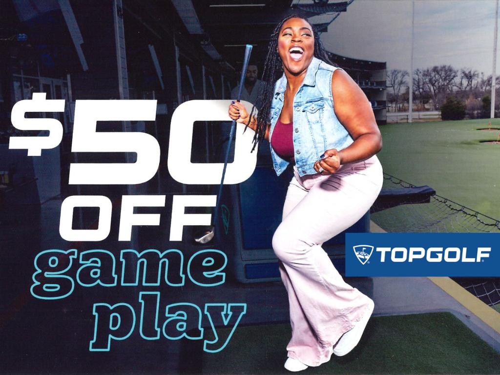 $50 Off Game Play at Topgolf