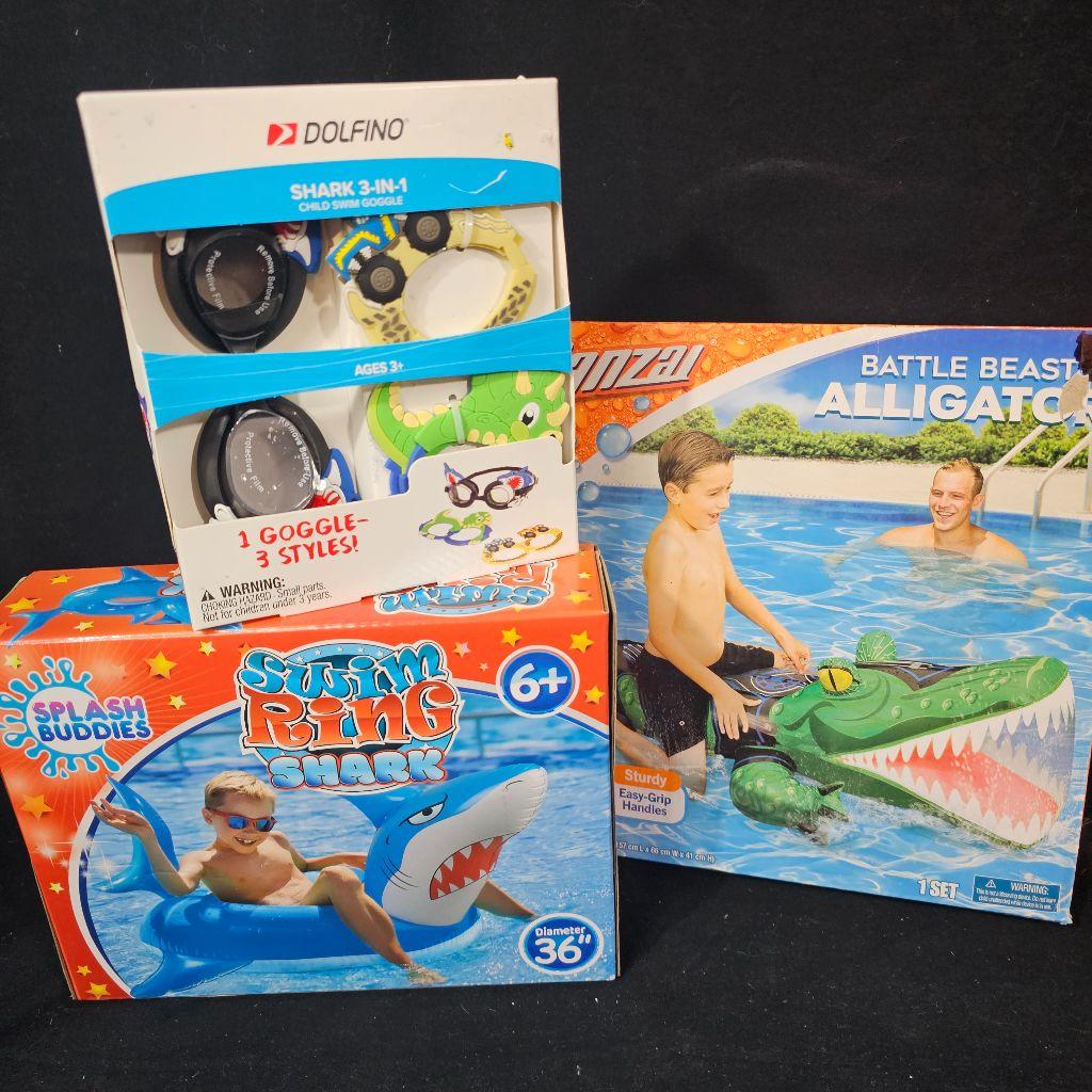 Swim Time Basket