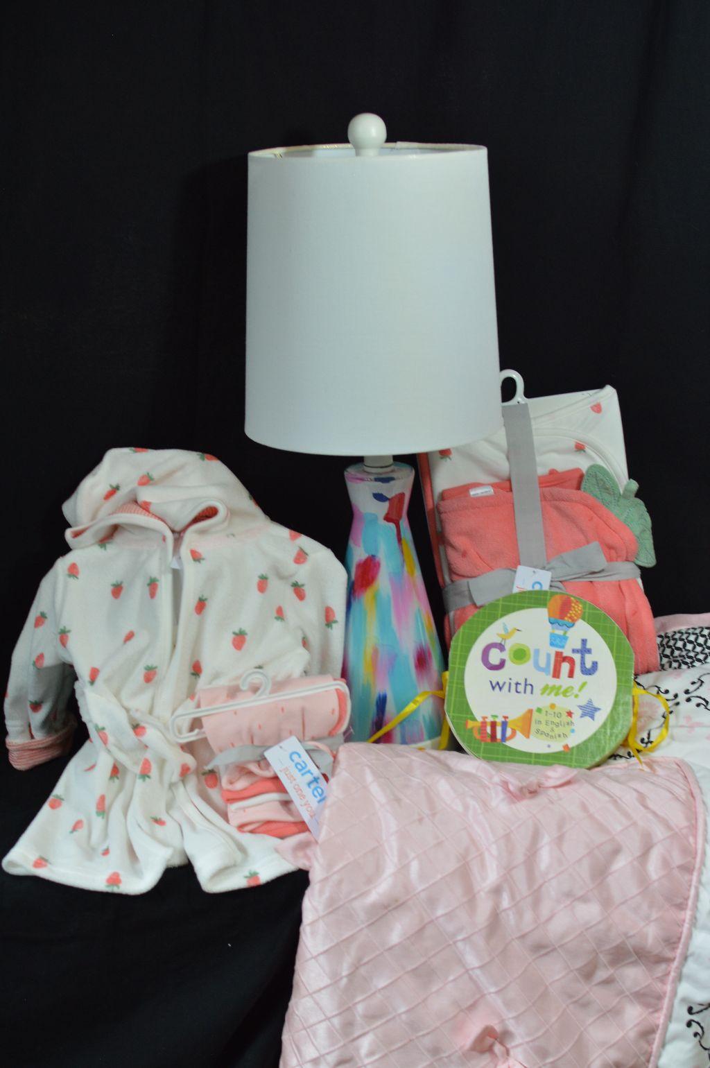 Baby Girl Sleep Basket
