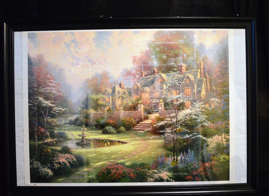 Thomas Kinkade ''Gardens Beyond Spring Gate''