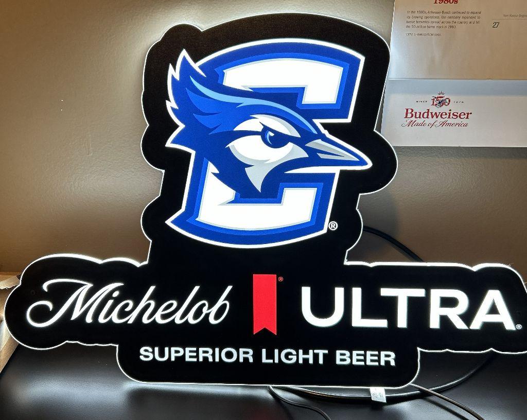 Creighton Bluejays Michelob Ultra LED Light