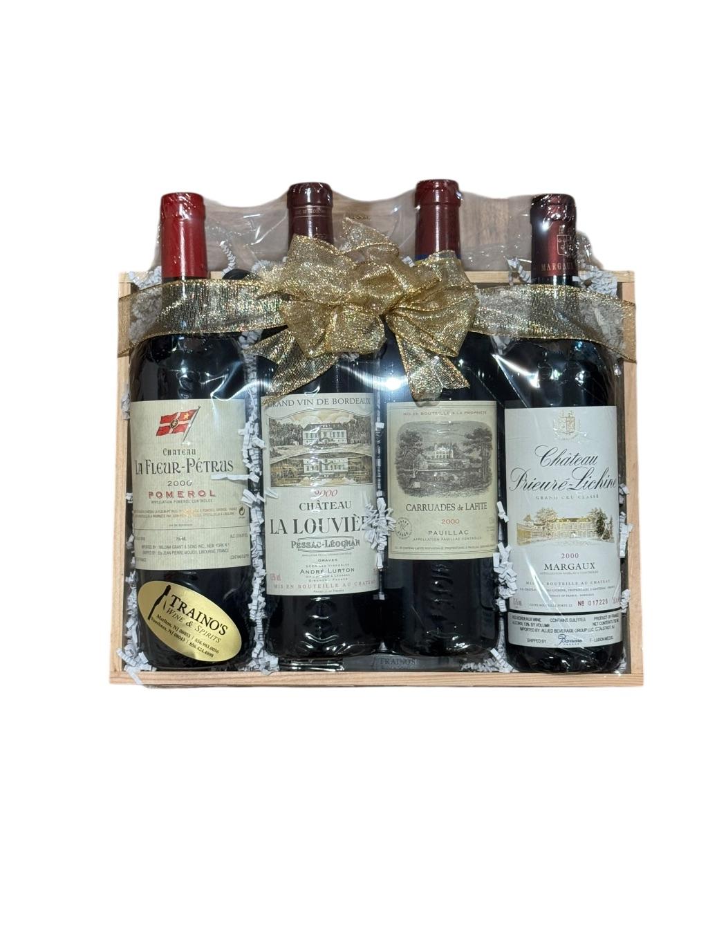 French Wine Collector's Dream: 2000 Vintage Bordeaux...