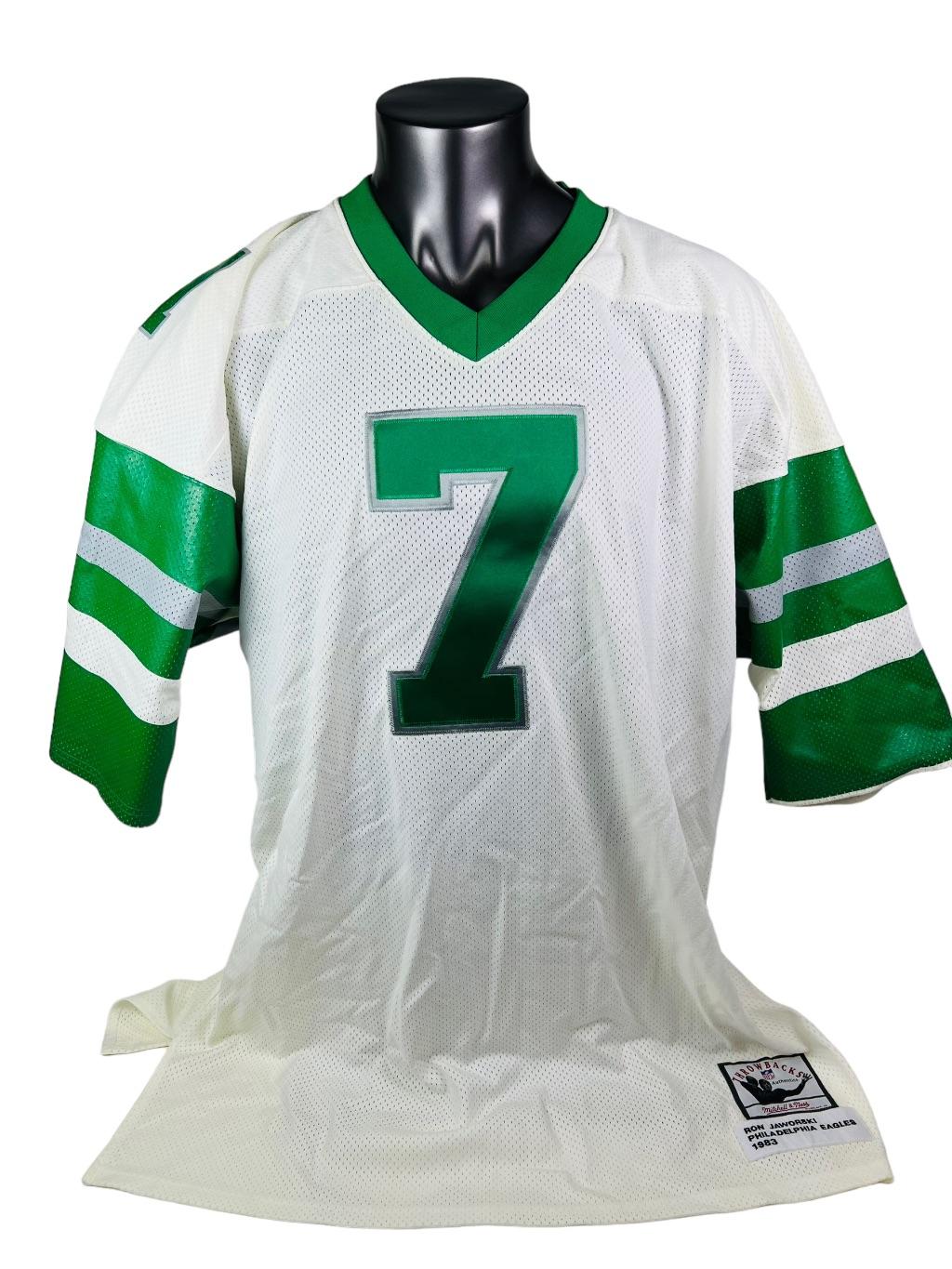 Roń Jaworski Philadelphia Eagles Signed Retro J...