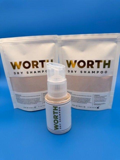 Worth Dry Shampoo Bundle - Tinted for Dark Hair