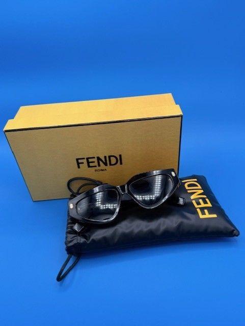 Fendi Roma FE40163U Sunglasses, Tortoise Shell