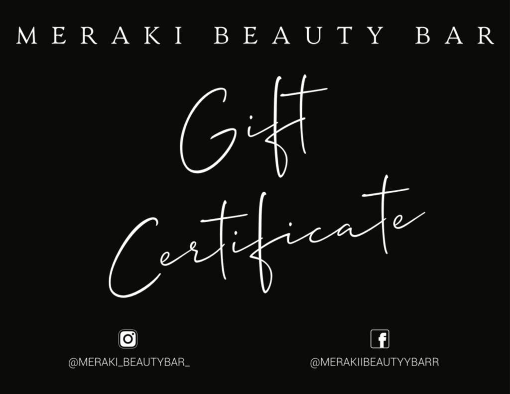 Free Set of Lashes at Meraki Beauty Bar