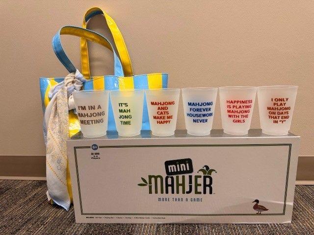 Mini Mahjer (Mahjong) Game Basket