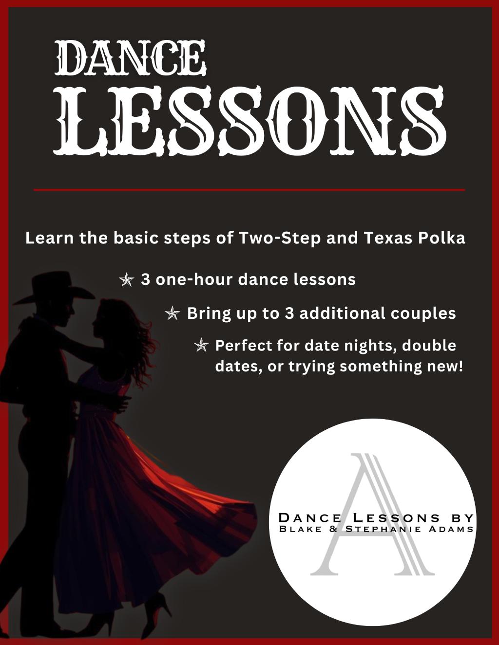Private Dance Lessons for Up to 4 Couples