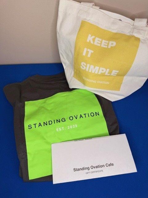 $50 Gift Certificate, Standing Ovation Shirt, and St...