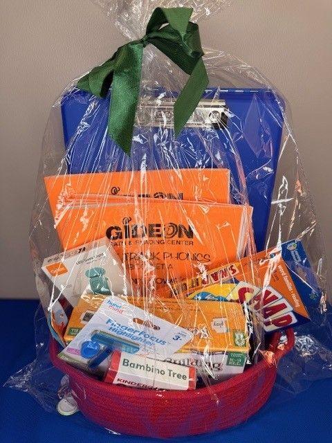 Primary Reading Basket for Travel