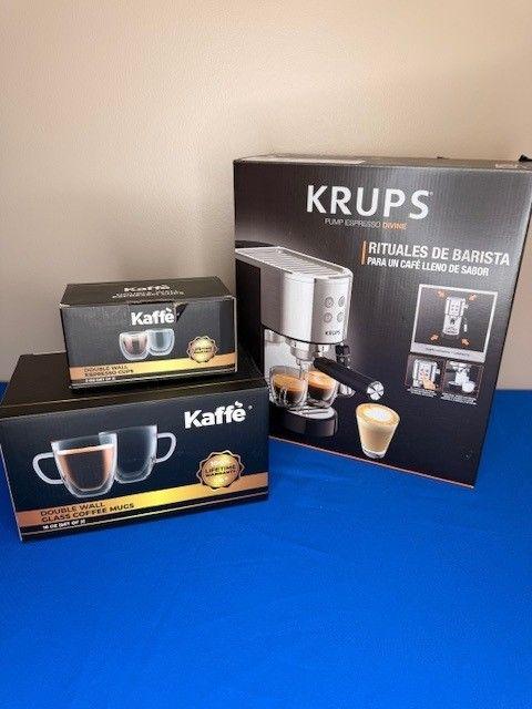 Krups Divine Pump Espresso Maker (Stainless Steel), ...
