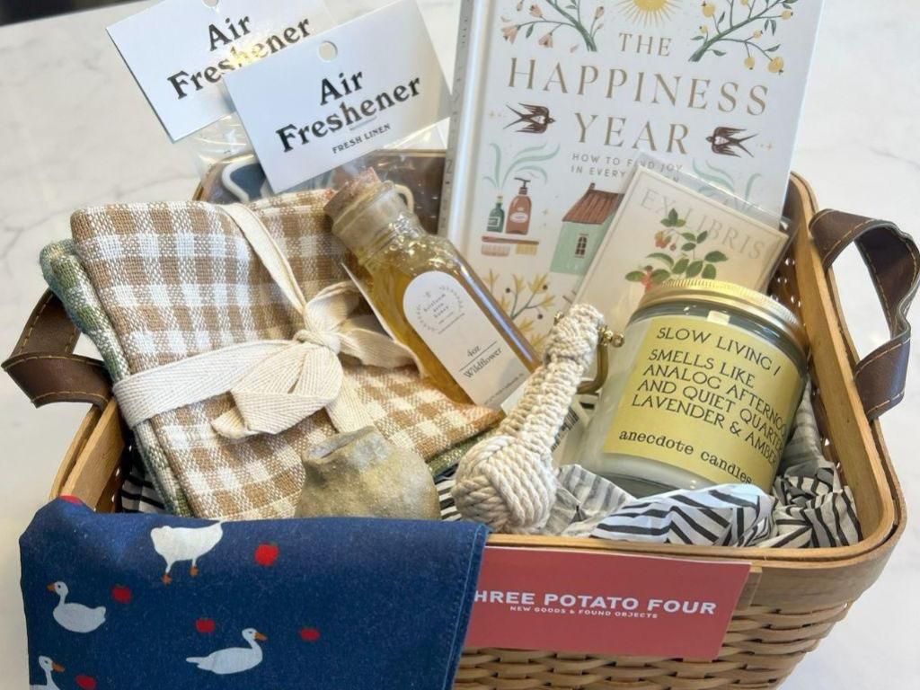 Curated Gift Basket from Three Potato Four