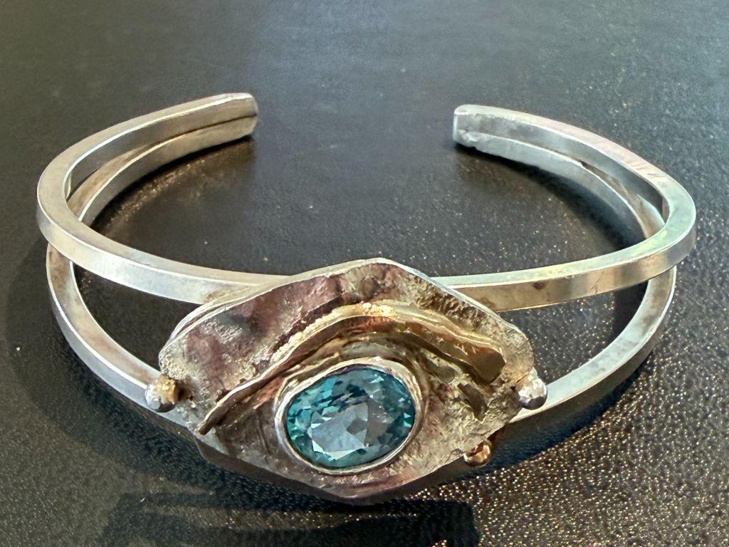 Handmade Sterling Silver Cuff Bracelet