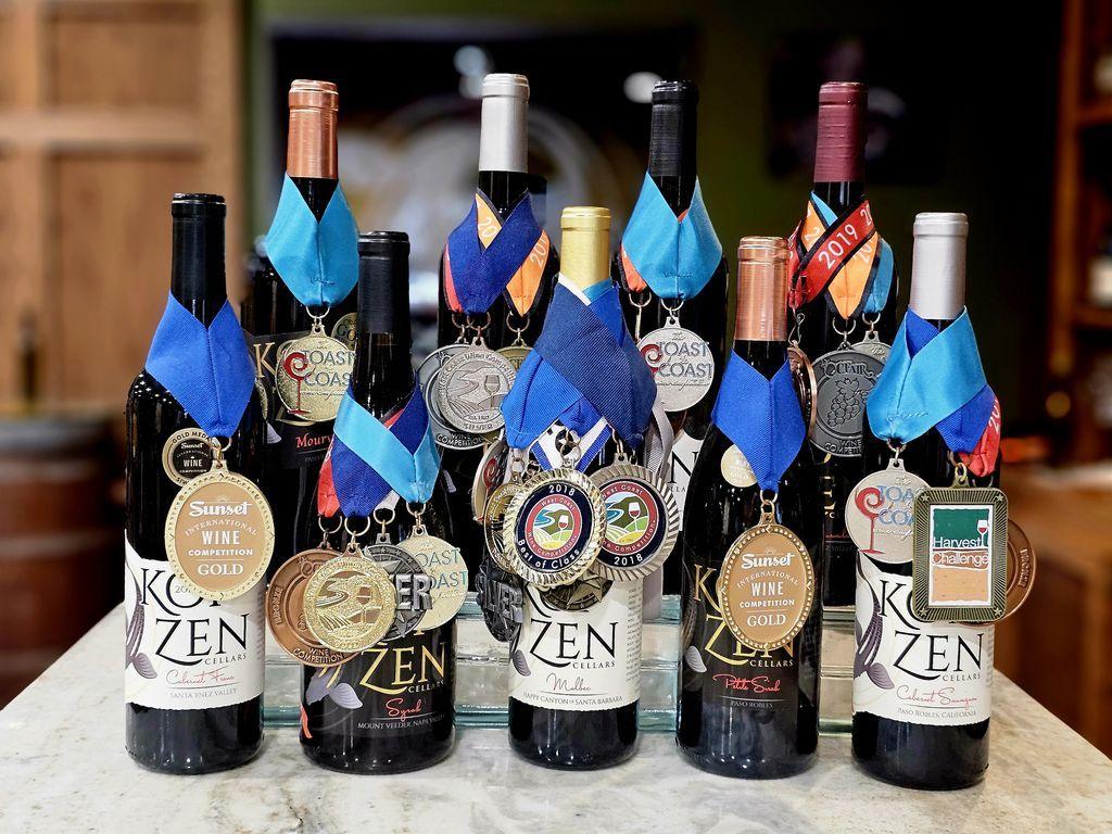 Private Wine Tasting for 6 people - Koi Zen Cellars + 2 Coasters