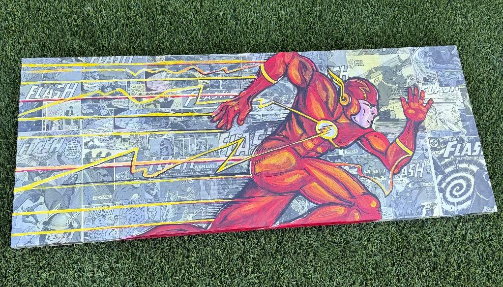 One of a kind art project created by the Owls Level ...