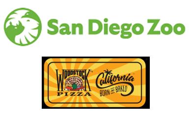 2 Passes to SD Zoo or Safari Park and Dinner at Wood...