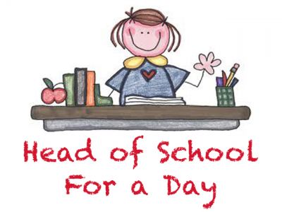 Head of School for the Day