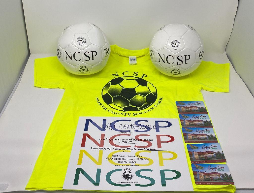 North County Soccer Gift Set with Dinner for 5 at In...