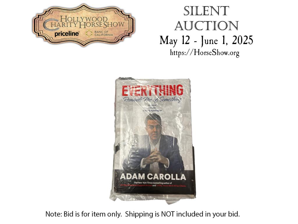''Everything Reminds Me of Something'' autographed b...