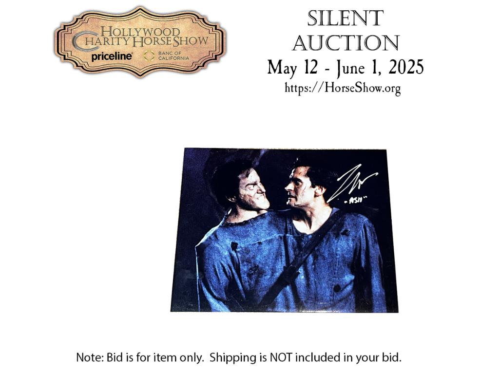 Autographed photo by Bruce Campbell as Ashley J Will...