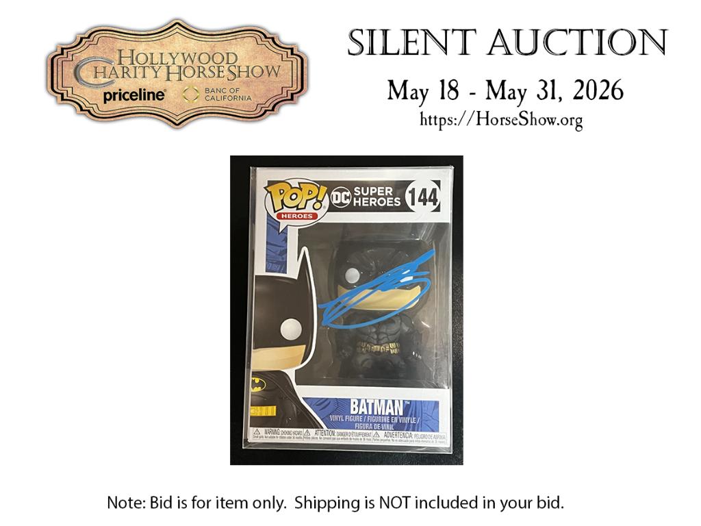 Funko Pop! Heroes DC Super Heroes 144 Batman signed ...