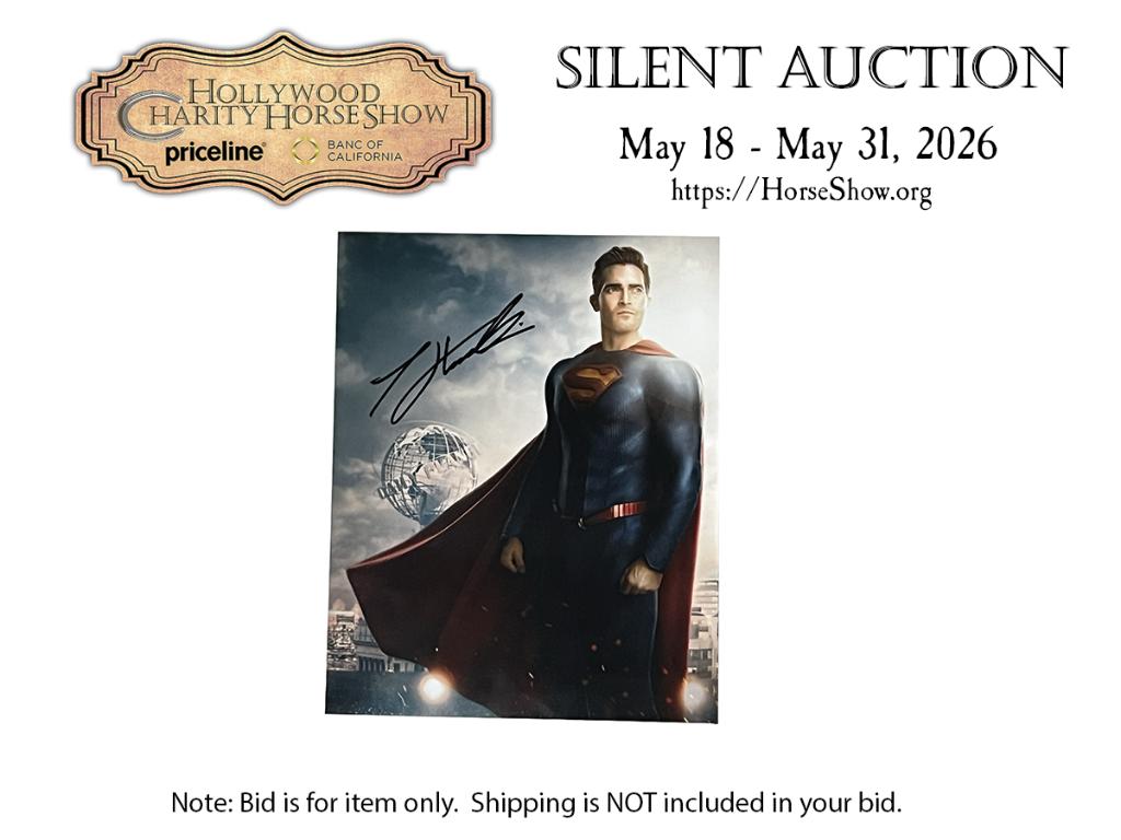Superman and Lois 8 x 10 Photo signed by Tyler Hoech...