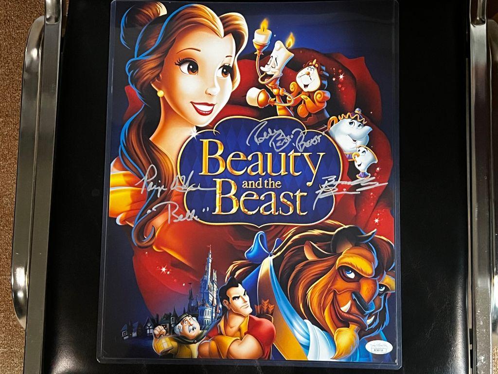 Beauty and the Beast 11 x 17  Signed Cast Print