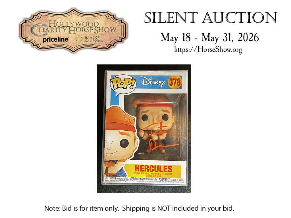Funko Pop! Disney Hercules 378 Signed