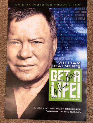 William Shatner Get A Life Mini One Sheet - Signed by Mr. Shatner
