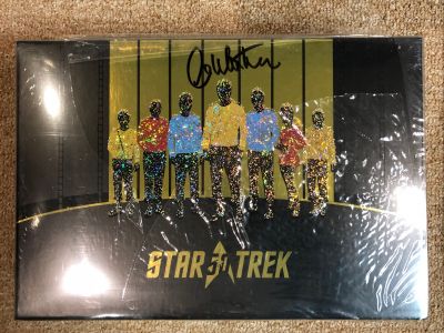 Star Trek 50th Anniversary TV and Movie Collection Signed By Mr. Shatner