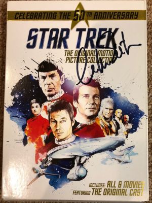 Star Trek Original Motion Picture Collection DVD Set - Signed by Mr. Shatner