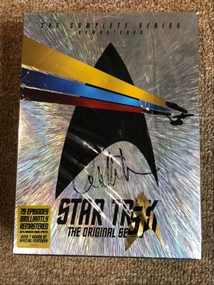 Star Trek Complete Original Series on DVD - Signed By Mr. Shatner