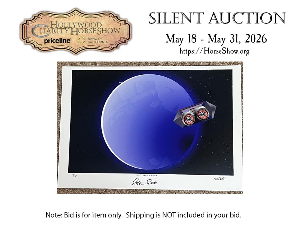 Pop Art: The Approach Artwork- Signed by Mr. Shatner