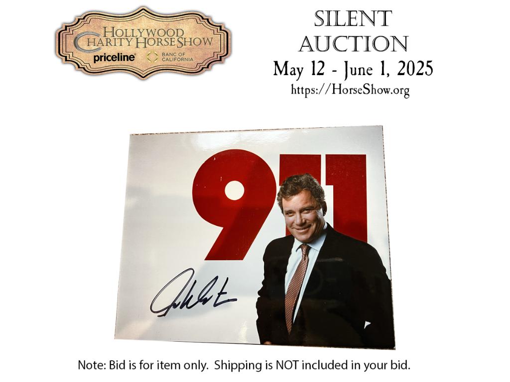 Rescue 911 Publicity Photo signed by Mr. Shatner