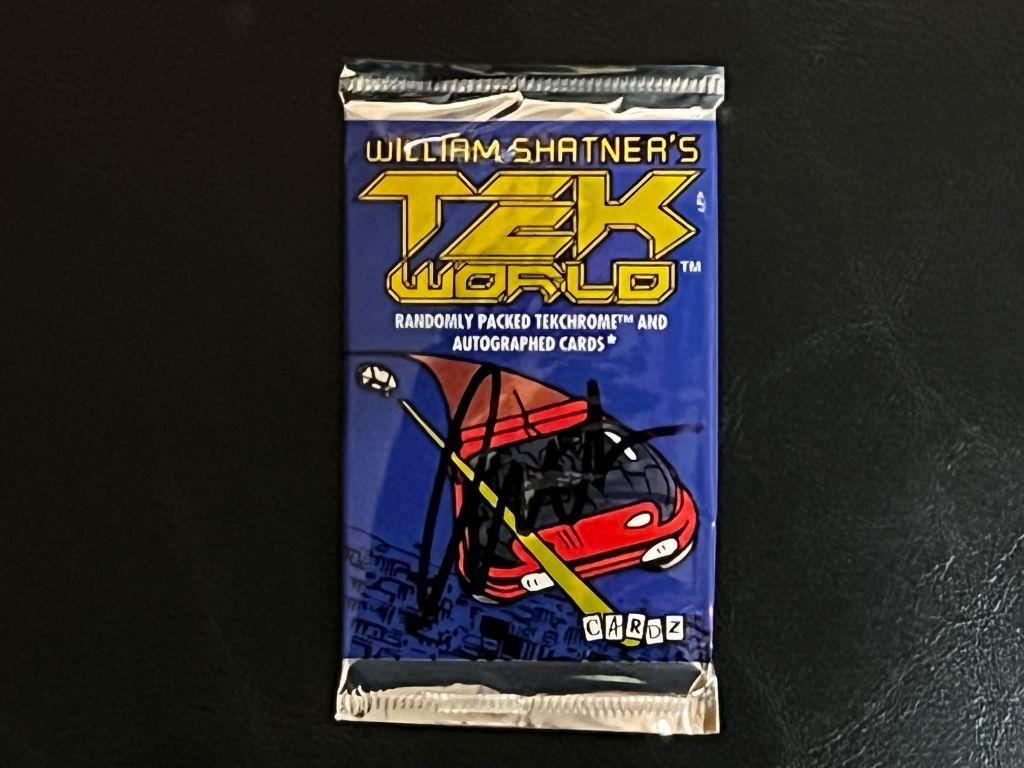 William Shatner's Tek World  Packed autographed by W...