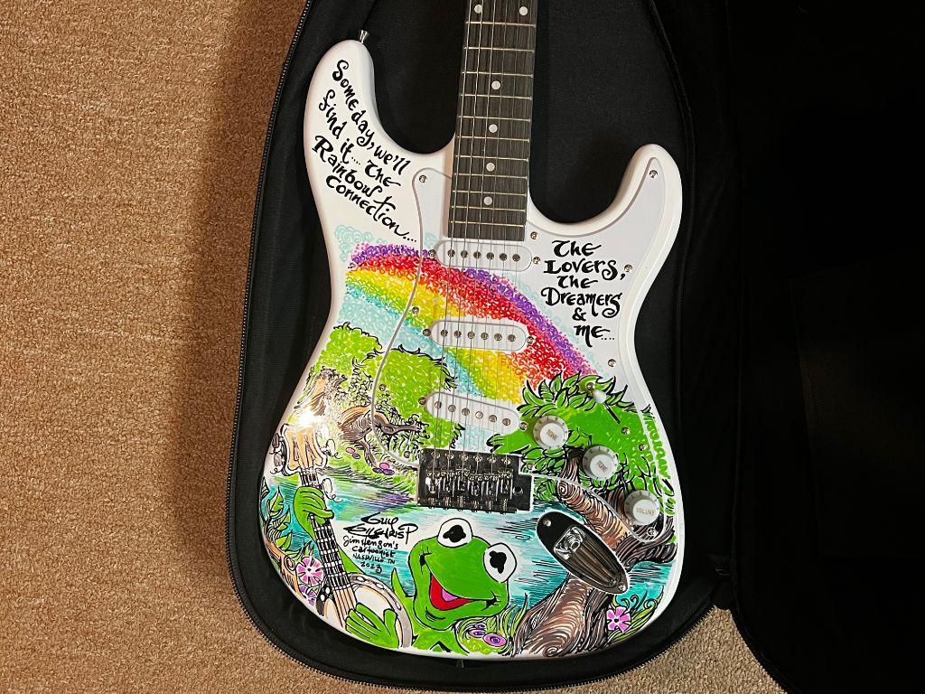 The Rainbow Connection Guitar by Guy Gilchrist - Jim...