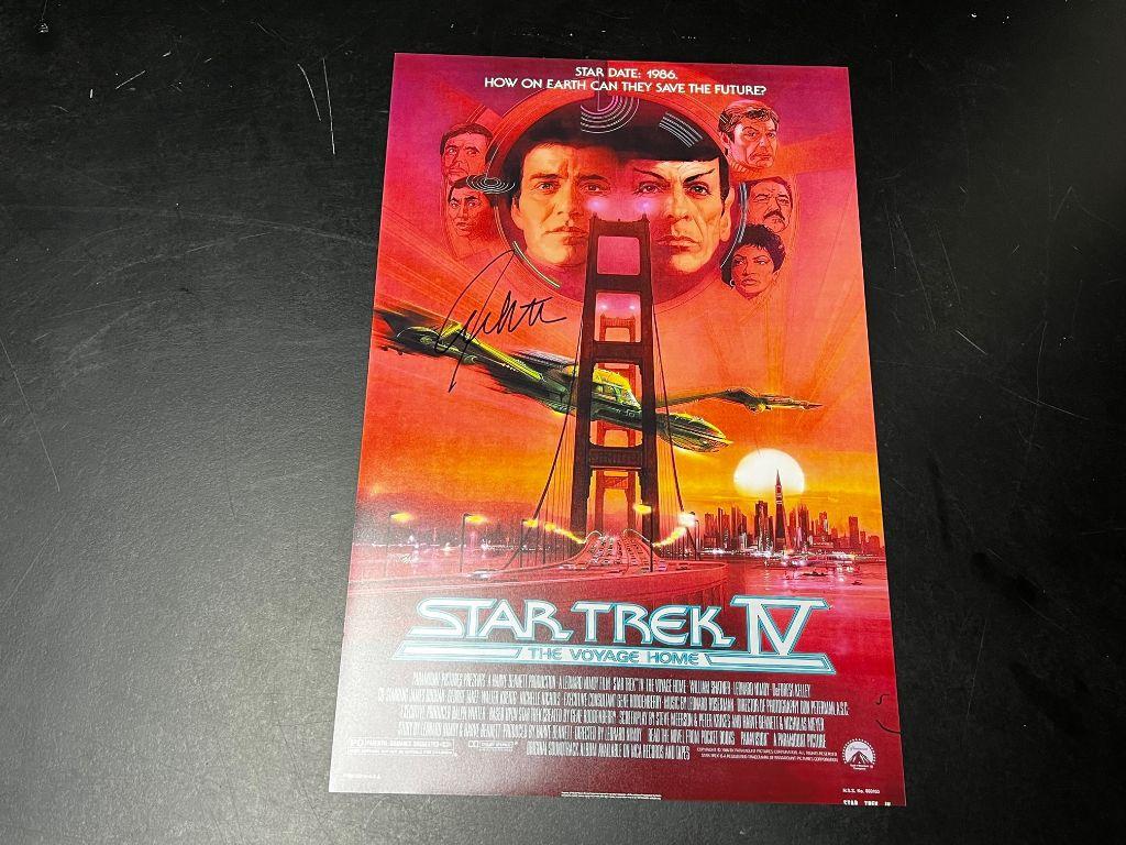 Star Trek IV: The Voyage Home One Sheet Photo autogr...