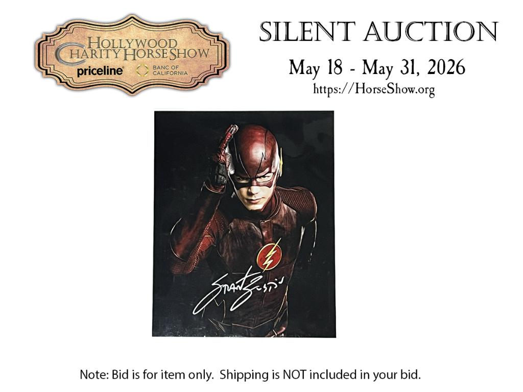 The Flash 8 x 10 Photo signed by Grant Gustin
