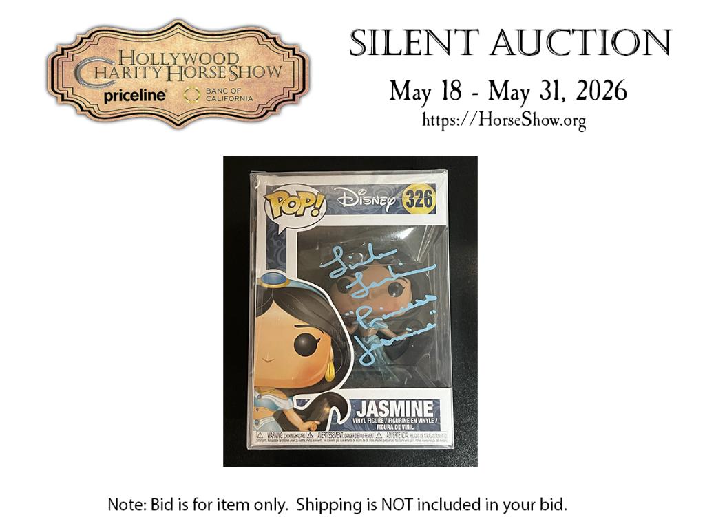 Funko Pop! Disney Jasmine 326 Signed
