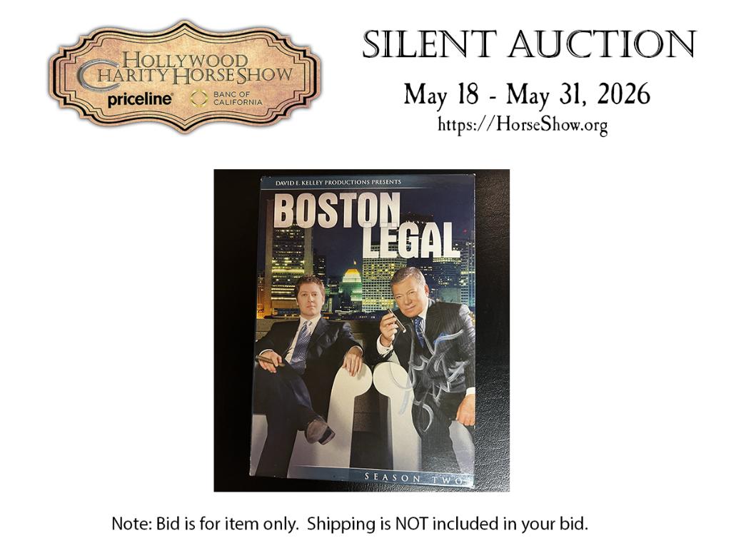 Boston Legal Season Two DVD Set (Signed) (opened)