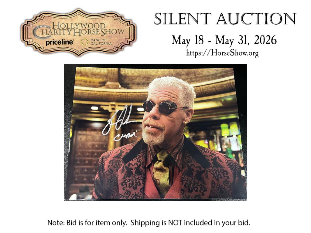 Autographed photo by Ron Perlman as Hannibal Chau fr...