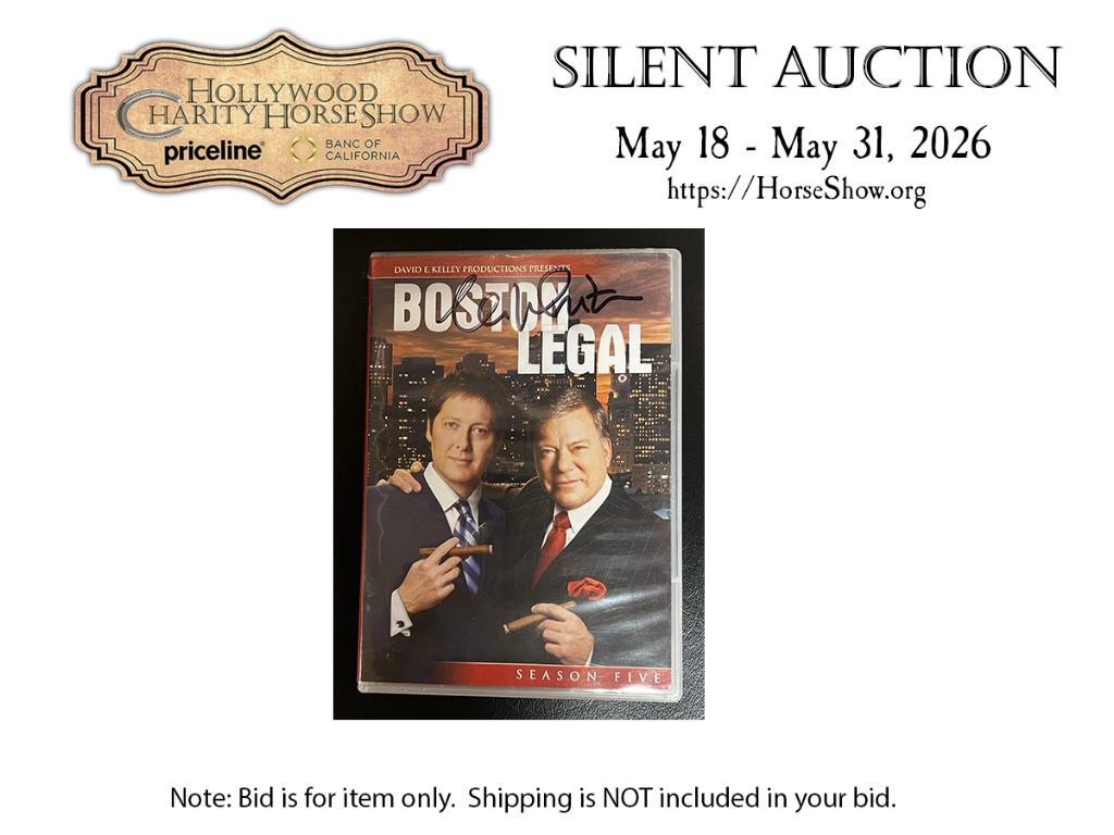 Boston Legal Season Five DVD Set (Signed) (unopened)