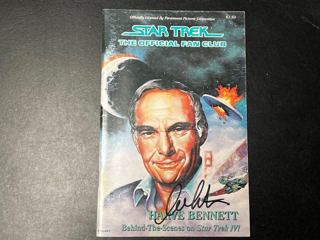 Star Trek Official Fan Club Magazine- Harve Bennett ...